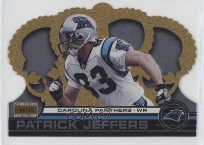 2001 Pacific Crown Royale Premiere Date 66/99 Patrick Jeffers #27 wo2