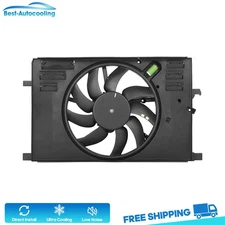 621577 Radiator Cooling Fan Assembly For 2015 16-2018 Ram Promaster City 2.4L l4