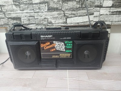 Sharp WQ-T232 (BK ) BoomBox EUC WORKS | eBay