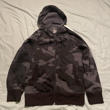 ALL IN MOTION Boy s Full Zip Hoodie Jacket Black Size S Cameo Black NWT Target