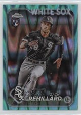 2024 Topps Chrome Blue RayWave Refractor 25/150 Zach Remillard #155 19h0