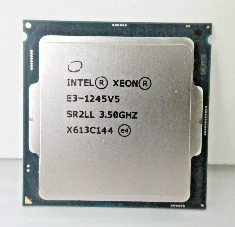 Intel Xeon E3-1245 V5 Processor Model LGA 1151/H4 Socket Type