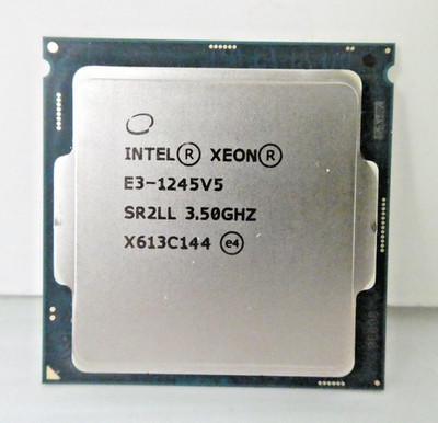 Intel Xeon E3-1245 v5 3.50GHz 8MB Quad-Core Socket LGA 1151 CPU Processor SR2LL