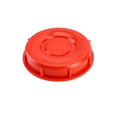 QWORK 6.5-Inch IBC Tote Lid Cover and Red Liquid Storage Tank Cap