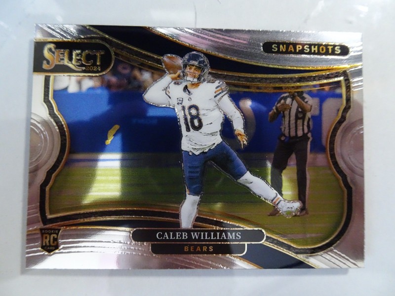 2024 Select Snapshots Prizm Card # 14 Caleb Williams Ex (5) Chicago Bears