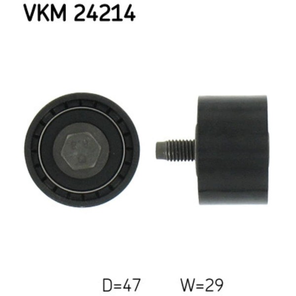 Umlenk-/FüHrungsrolle Zahnriemen SKF VKM 24214 FüR Ford Mondeo II Cougar Focus I-image
