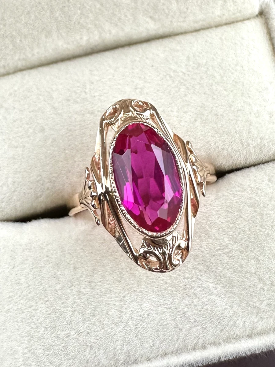 Ruby Simulated Fine Jewelry for sale | eBay