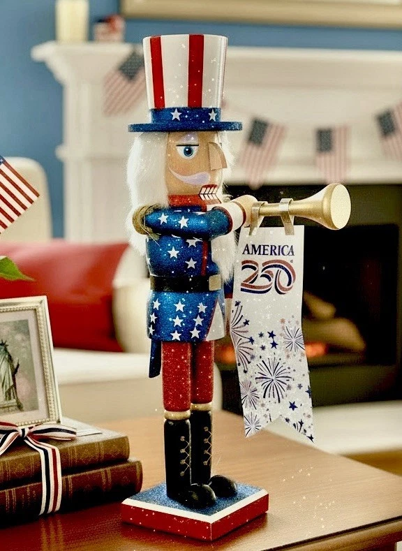 Santa’s Workshop LRG 14” America’s 250th NUTCRACKER Limited 2026 Ed NEW IN BOX
Opens in a new window