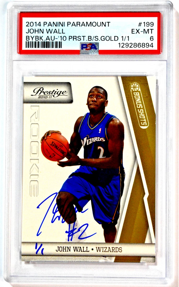 John Wall Professional Sports Authenticator (PSA) Basketball