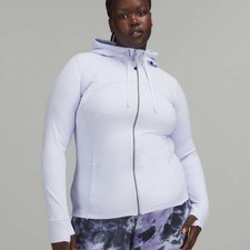 Lululemon Hooded Define Jacket Nulu size 4 Pastel Blue PSLB