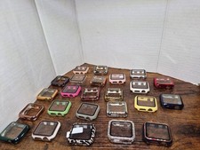 Lot Of 31 Apple Watch 3 Covers. Some Silicone, Some Plastic