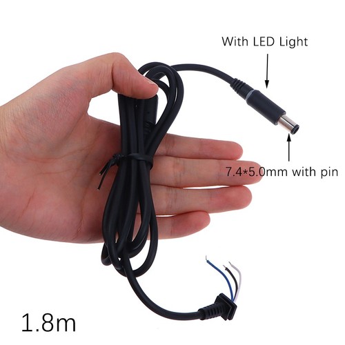 Connector Cord Cable For Dell HP Laptop Charger 7.4 X 5.0mm With Led Light 1 _cn - Bild 6 von 9