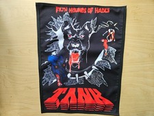 TANK, FILTH HOUNDS OF HADES, SEW ON SUBLIMATED LARGE BACK PATCH