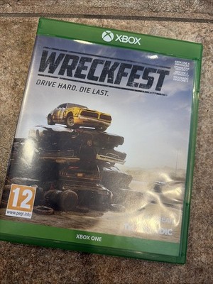 ''Wreckfest / Drive Hard, Die Last XBox One 2019 Game''  / Great Disc