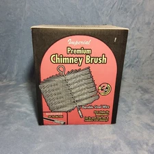 New In Box Imperial Premium Chimney Cleaning Brush 6" x 6" Square Steel BR0330