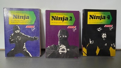 Ninja Bücher 1-2-4 von Stephen K. Hayes Falken Sport