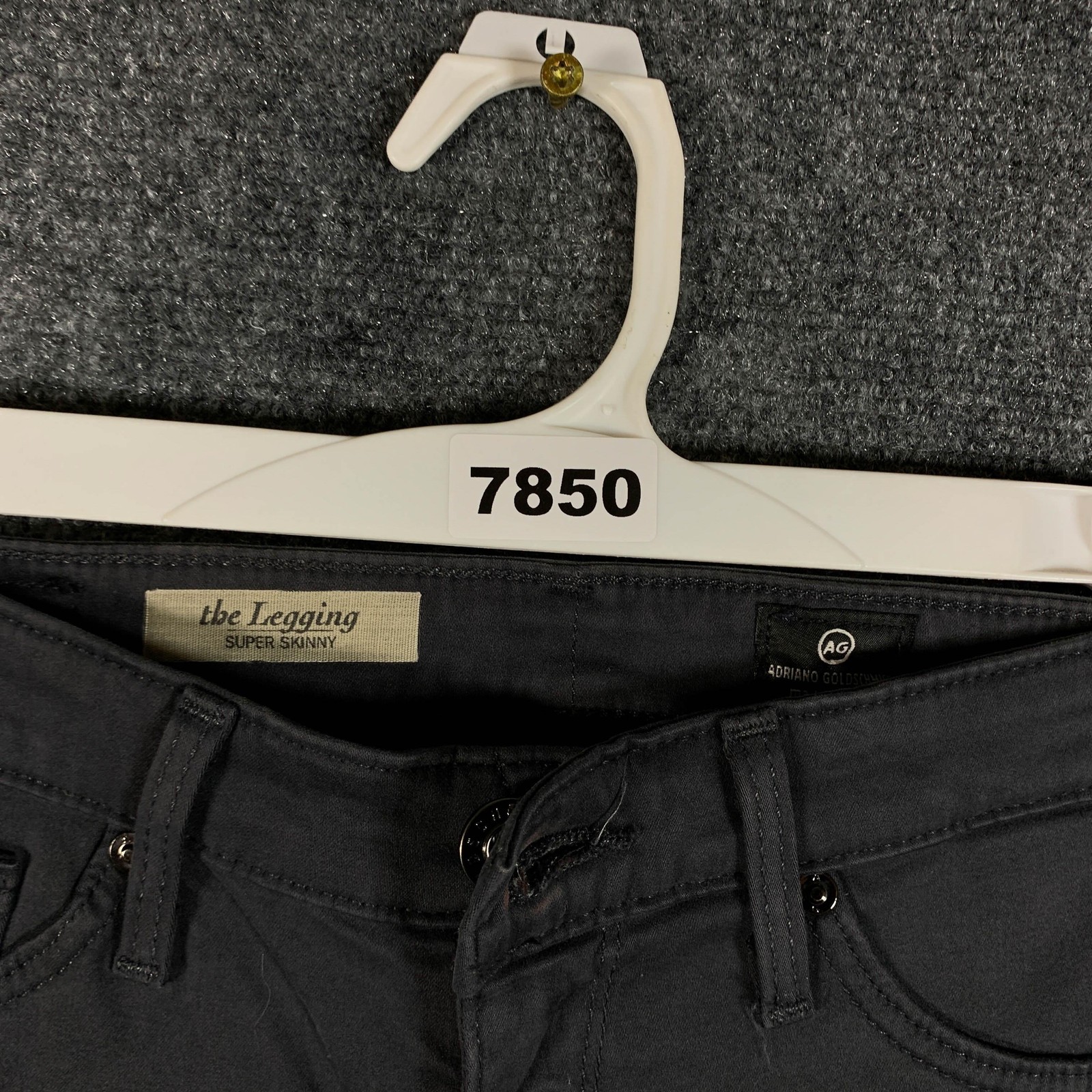 AG Adriano Goldschmied Jeans Womens 24R Black The Legging Super Skinny Denim thumbnail 16