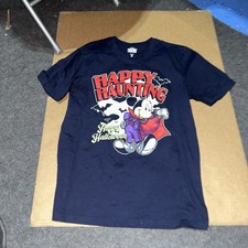 Disney Mickey Mouse Happy Haunting Happy Halloween T-Shirt Size M