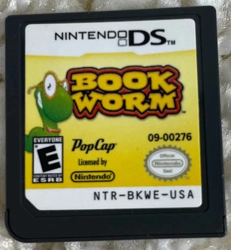 NINTENDO DS :  BOOK WORM !!  Cartridge Only, Tested