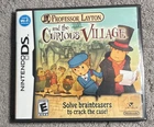 Professor Layton and the Curious Village Nintendo DS Authentic Complete CIB