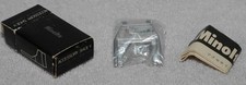 Never used Minolta Accessory Shoe V with original instruction sheet and box.