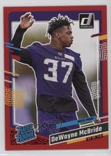2023 Panini Donruss Rated Rookie Press Proof Red DeWayne McBride #366 0wp8