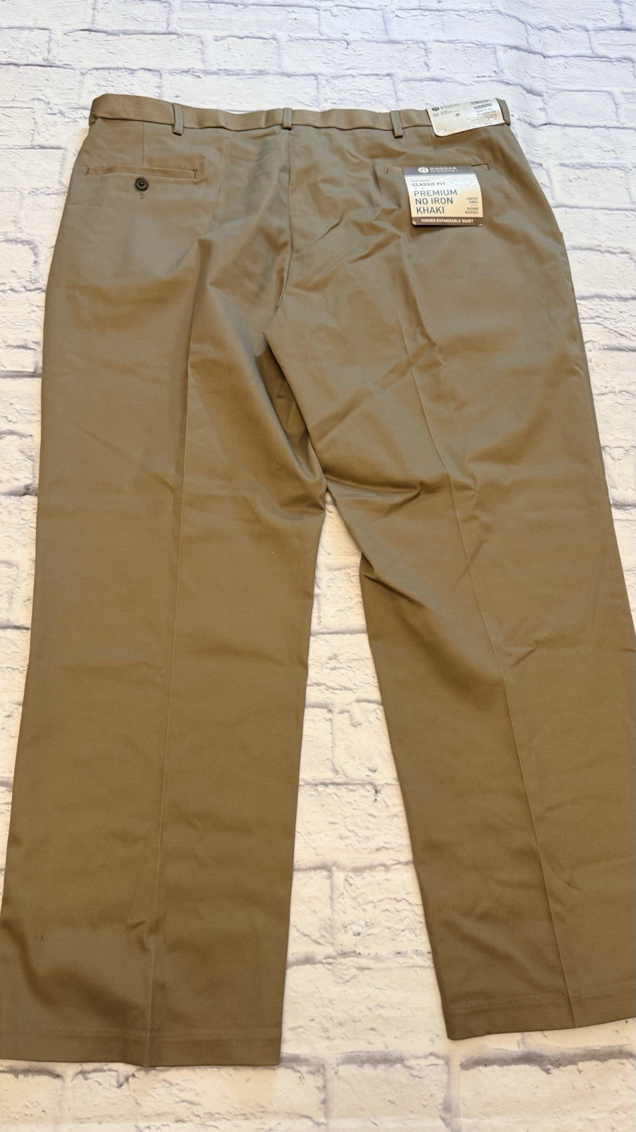 Premium Khaki Classic Fit Pants, Nwt