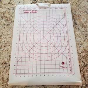 June Tailor Cushioned Quilter's Square'n Blocker 14x20" Ironing Pad Barely Used