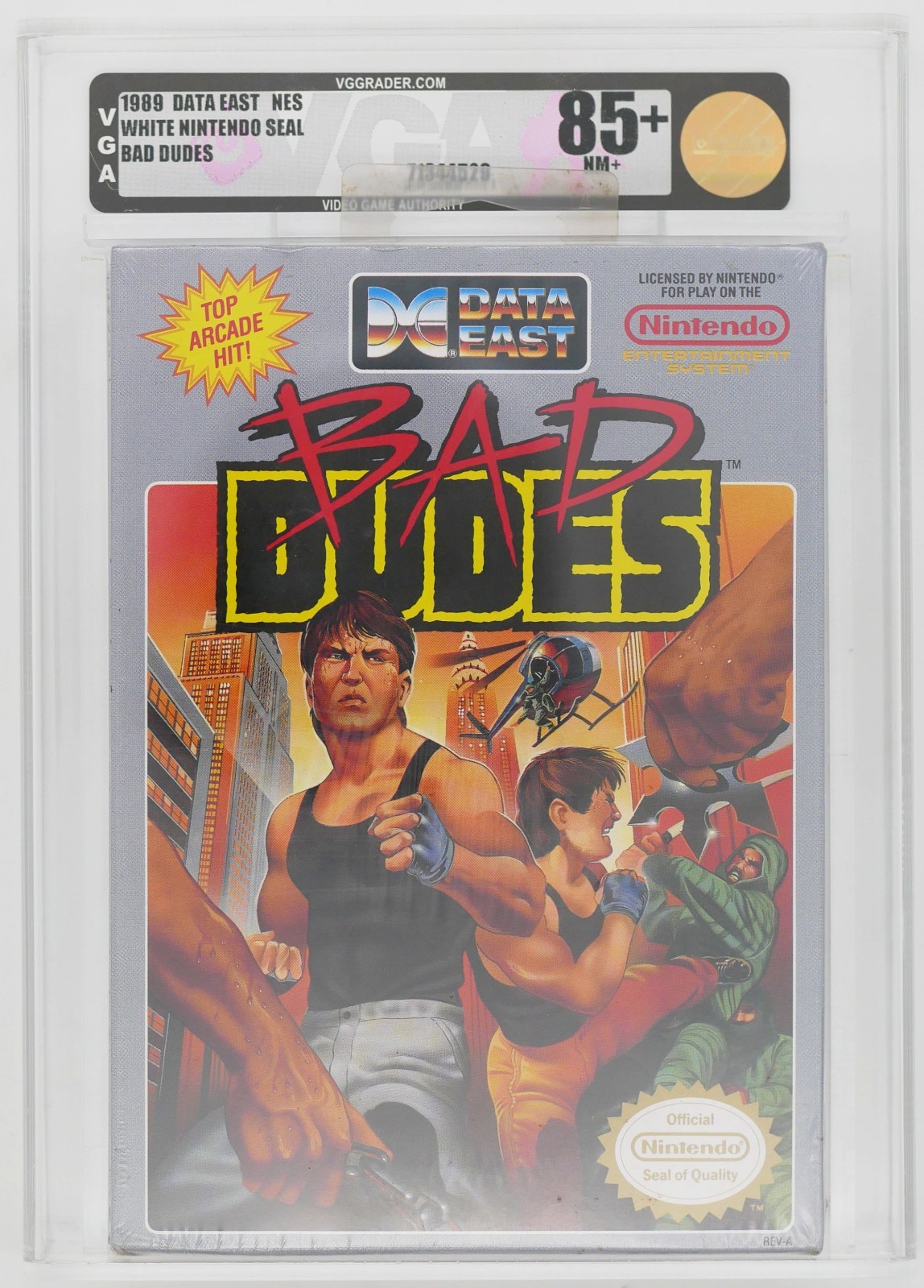 Bad Dudes | Nintendo NES | eingeschweißt SEALED NEU VGA 85+