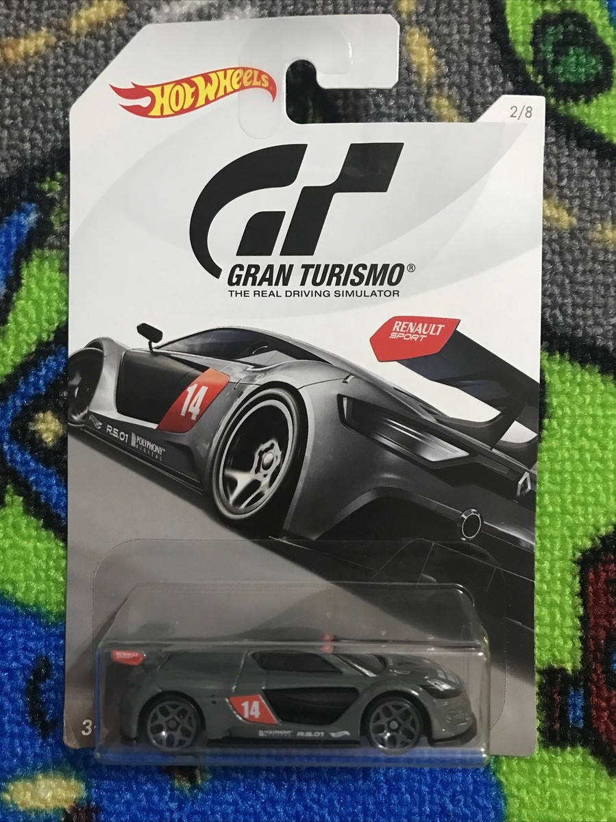 ✅ HOT WHEELS RENAULT SPORT 01 GRAN TURISMO SERIES 2/8