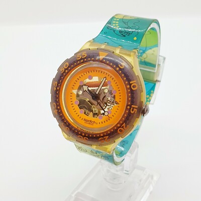 Swatch SCUBA 200暗所で光る超珍品 Swatch SCUBA 200暗所で光る超珍品 Swatch SCUBA 200暗所で光る