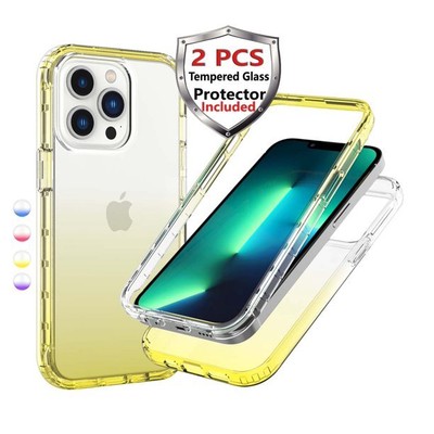 iPhone 13 Pro Max 6.7'' Case Soft  Shockproof Protective Phone Cover Clear