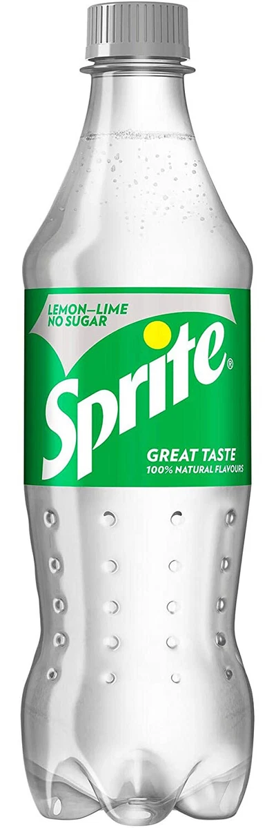 Pack of 12 X 500 ML Sprite Zero Refreshing Soft Drink FAST & FREE