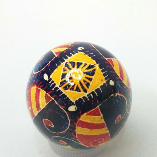 Traditionelles ukrainisches Pysanka Ei handbemalt Ostern Pysanky mundgeblasen F - Bild 5 von 6