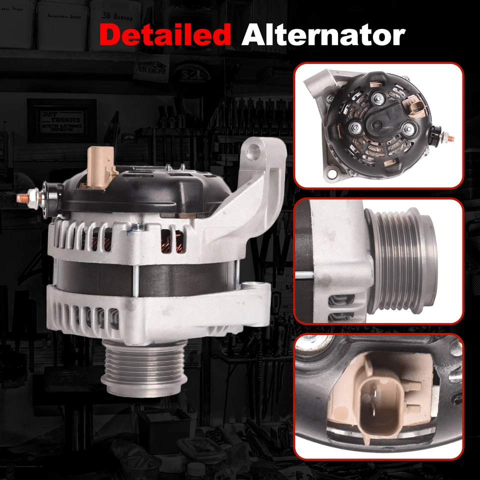 New 160A Alternator for Chrysler Town & Country Dodge Grand Caravan - Image 3 of 4