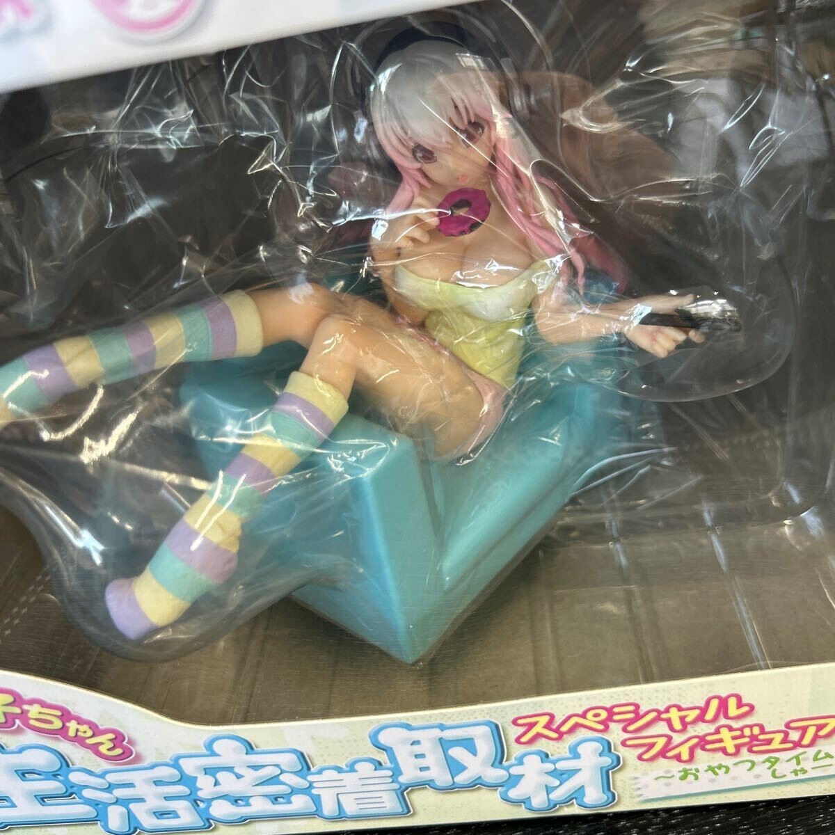 Super Sonico Close Coverage On Daily Life Special Figure Snack