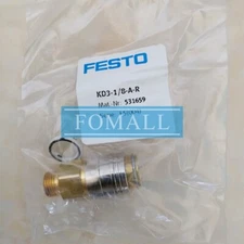 1Pcs New For FESTO Quick-connect socket KD3-1/8-A-R 531659