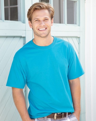 6 Blank Hanes Beefy 5180 T-Shirt 