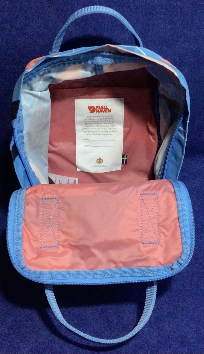 Fjällräven Kanken Art Mini Backpack Ocean Surface Landscape RARE