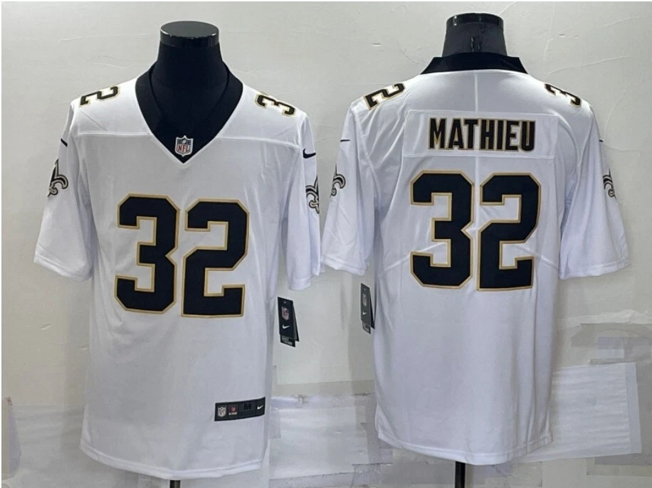 New Orleans Saints Tyrann Mathieu White Vapor Untouchable Limited Jersey