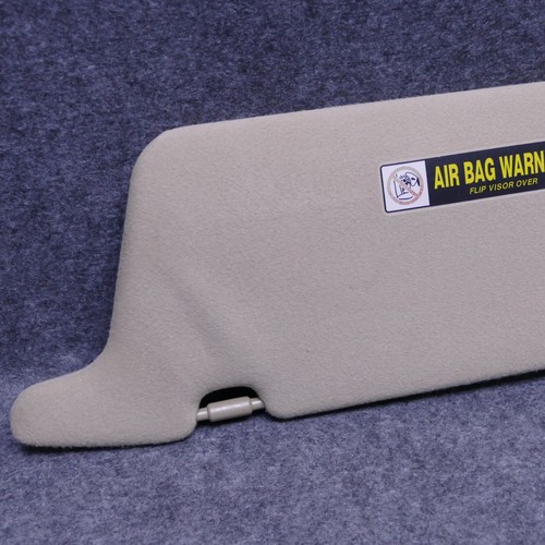 2001-2005 Honda Civic Sedan RH Passenger Side Cloth Sun Visor Type P Beige 77674 - Imagen 2 de 11