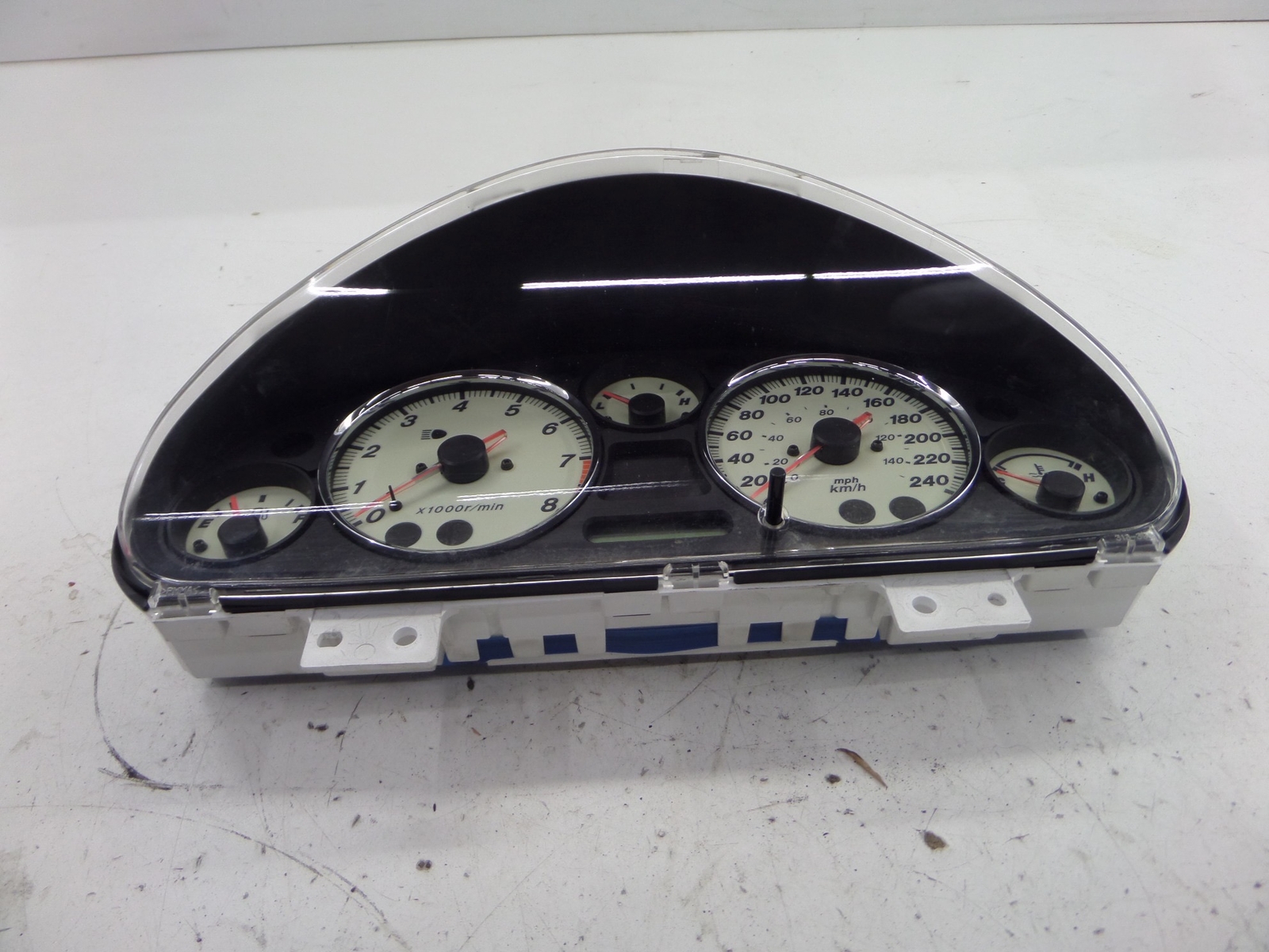 Mazda Miata Instrument Cluster Speedo Gauges 203K KMS KPH NB OEM eBay