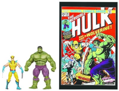Marvel Universe ~ WOLVERINE vs HULK Action Figure Set - Greatest