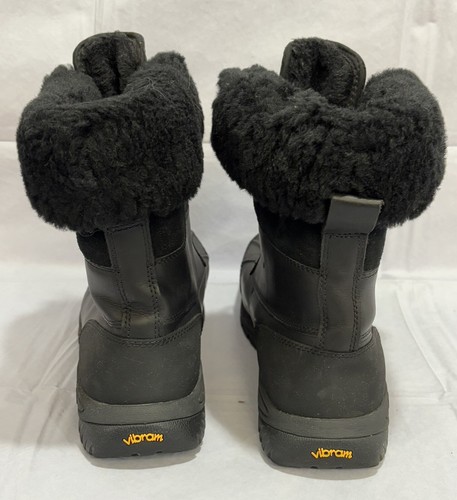 UGG Men’s Boots Butte Waterproof Winter Snow Black Size 12 Excellent Condition - Picture 9 of 19