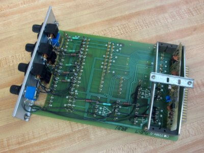 Reliance Electric 846401-SJ OS4CC1 Meter Board 0-48652