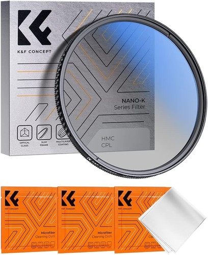 K&F Concept Circular Polarizer CPL Optical Glass Lens Filter 58/62/67/72/77/82mm - Picture 21 of 70