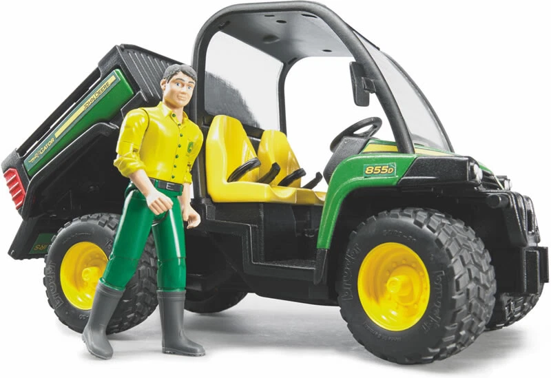 BRUDER - GATOR JOHN DEERE con personaggio Scala: 1/16 - 1/16 - BRU2490 - Immagine 4 di 4