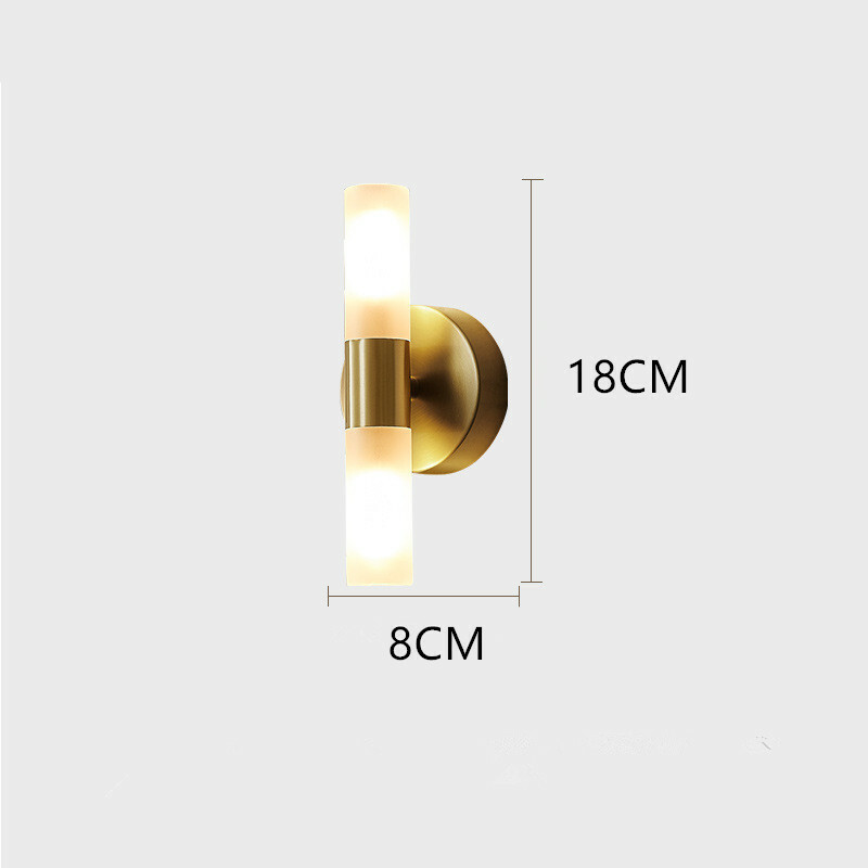 Bedroom Wall Light Gold Bar Wall Sconces Kitchen Wall Lamp Lobby Led