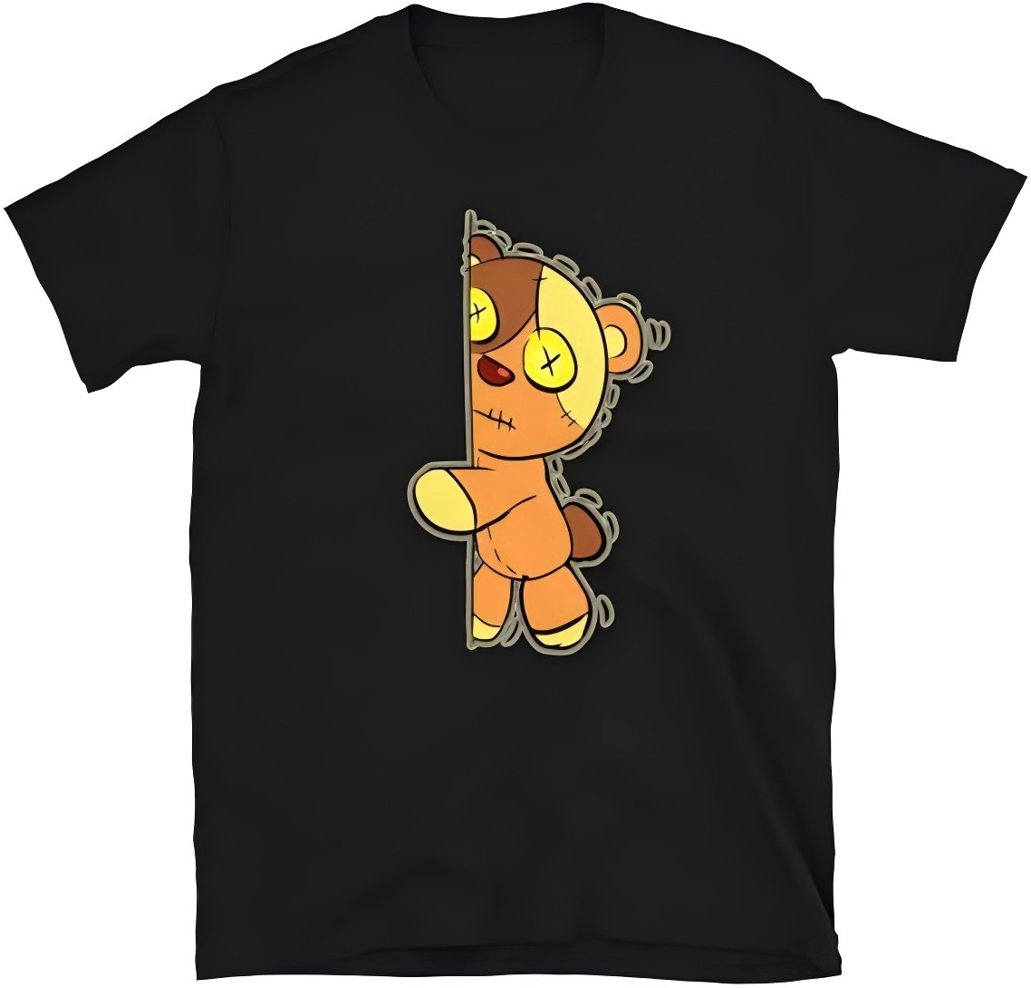 Tshirt Funny Bear Halloween Spooky T-shirts-image