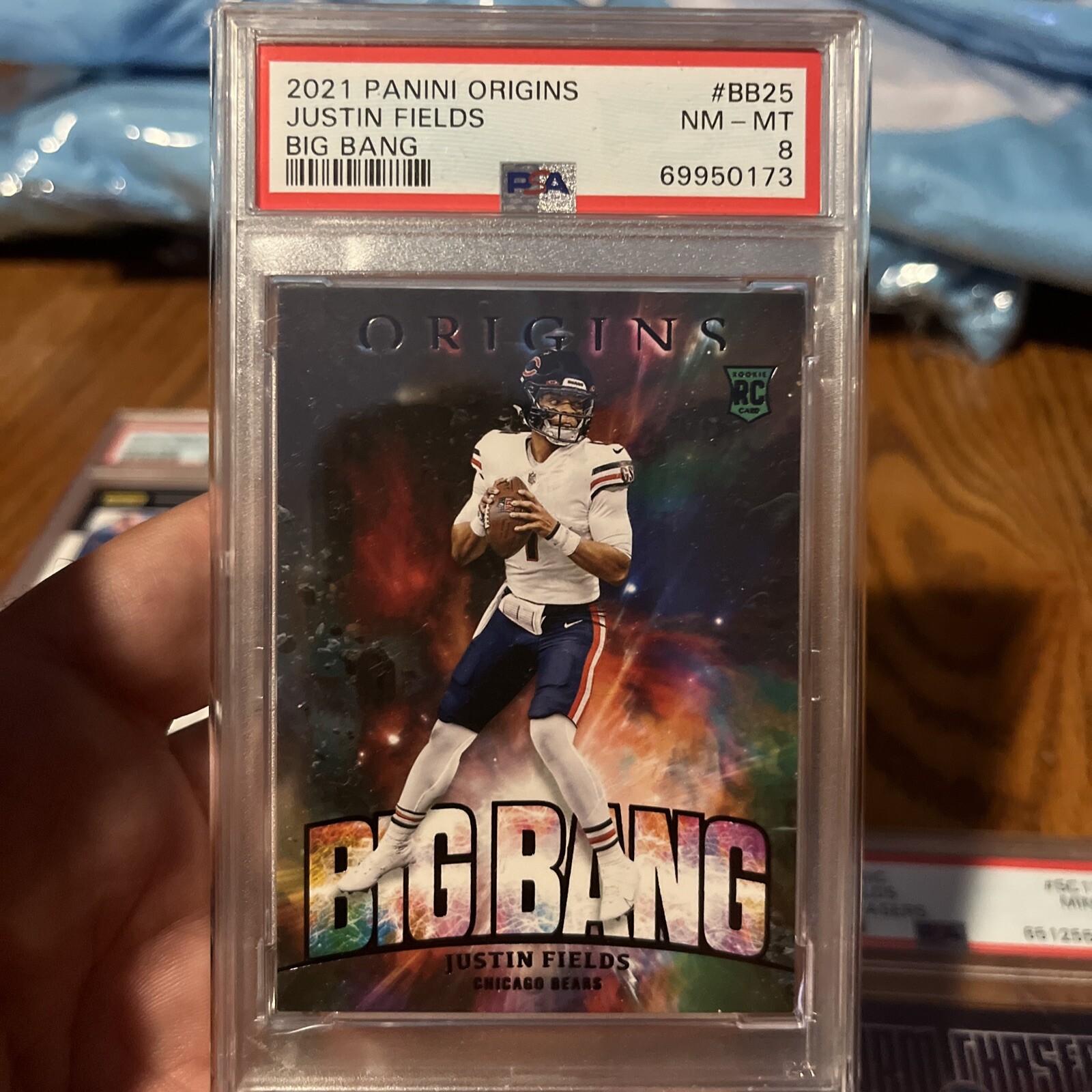Justin Fields Panini Origins Big Bang #BB25 Base